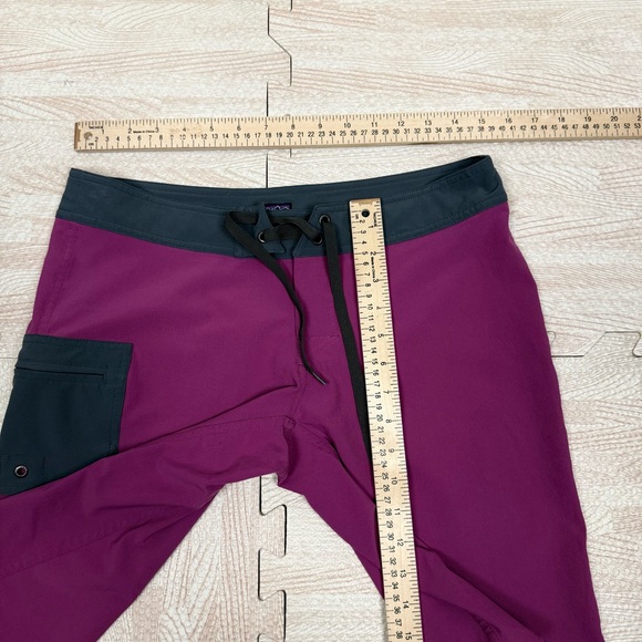 Patagonia Women’s Girona Board Shorts Swim Trail Hike Purple Shorts Size 6 - Picture 11 of 14
